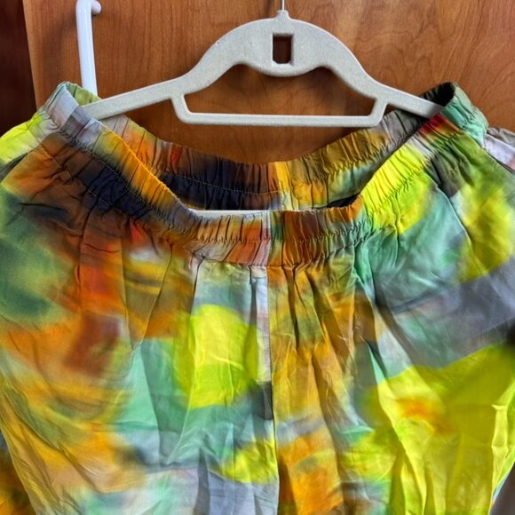 Dries Van Noten Tie-Dye Print Knee-Length Shorts (sz 38) - Picture 4 of 10